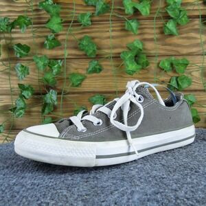 Converse Women's Low Top Sneaker Gray Fabric‎ Sz 6 Medium Gently Used 2025